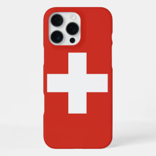 Zwitserland iPhone 16 Pro Max Hoesje