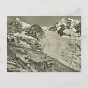 Zwitserland, Jungfrau glacier Briefkaart