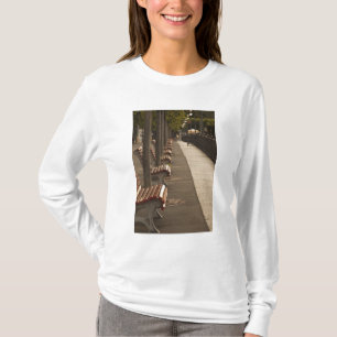 Zwitserland, kanton Ticino, Lugano. Meerufer T-shirt