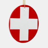 Zwitserland Keramisch Ornament (Rechts)