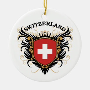 Zwitserland Keramisch Ornament
