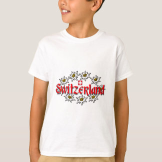 Zwitserland Kinder T-shirt Edelweiss