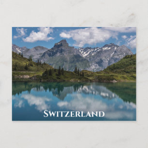 Zwitserland Lake Trubsee reisfoto Briefkaart