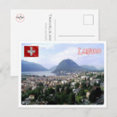 Zwitserland - Lugano - Briefkaart (Voorkant / Achterkant)