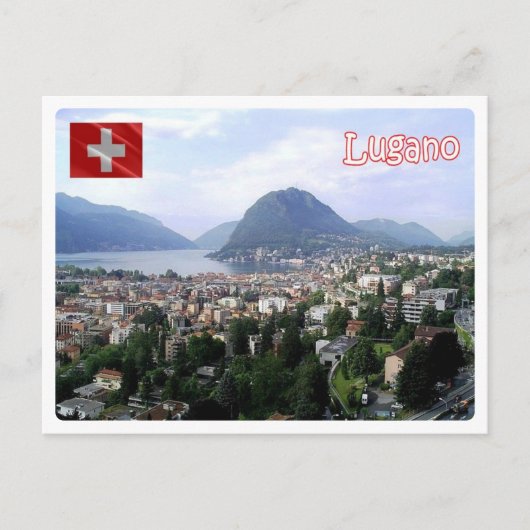 Zwitserland - Lugano - Briefkaart (Voorkant)