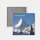 Zwitserland magneet (Voorkant / Achterkant)