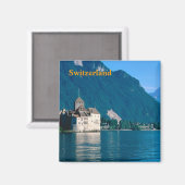 Zwitserland magneet (Voorkant / Achterkant)