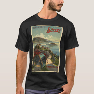Zwitserland  Mannen T-shirt