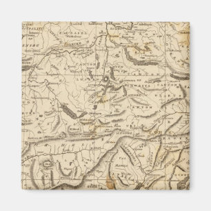 Zwitserland Map door Arrowsmith Magneet