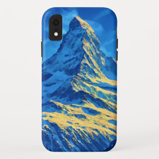 Zwitserland Matterhorn Art Case-Mate iPhone Case (Achterkant)