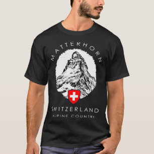 Zwitserland Matterhorn Xo4U Origineel T-shirt