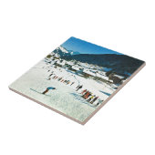  Zwitserland, Morgins Ecole de ski Tegeltje (Zijkant)