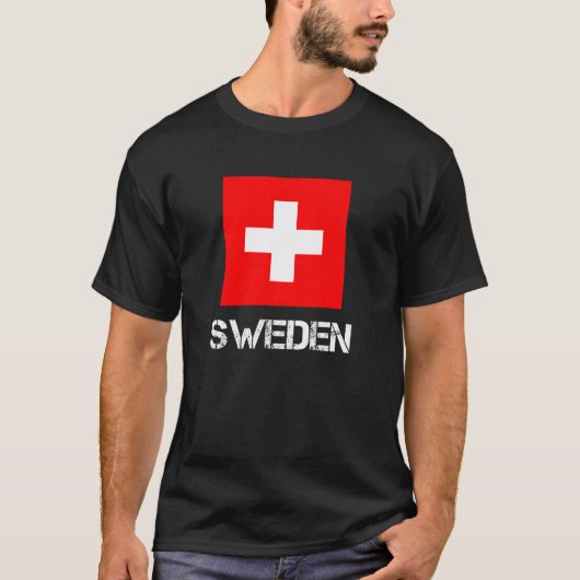 Zwitserland of Zweden? Is dat niet hetzelfde? Zwit T-shirt (Voorkant)