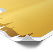 Zwitserland op een perkament poster (Hoek)