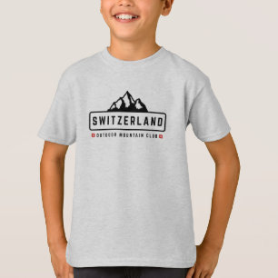 Zwitserland Outdoors T-shirt