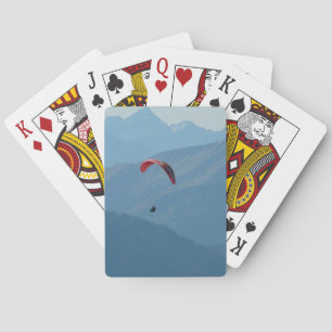 Zwitserland Paraglider Pokerkaarten