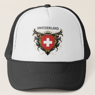 Zwitserland [personaliseren] trucker pet