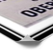 Zwitserland - Poster (Hoek)