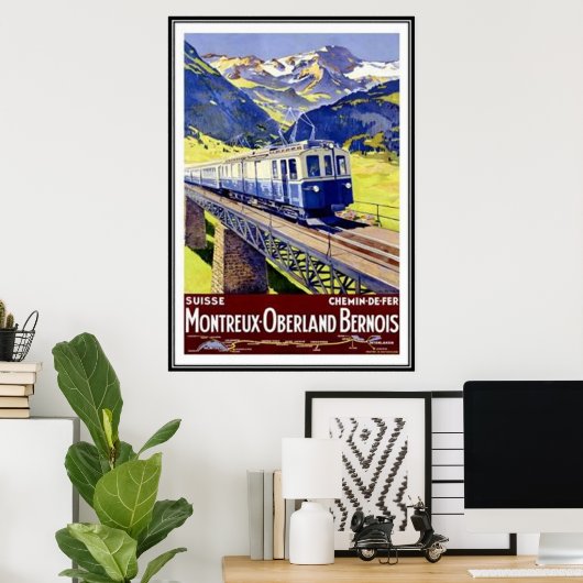  Zwitserland - Poster (Thuiskantoor)