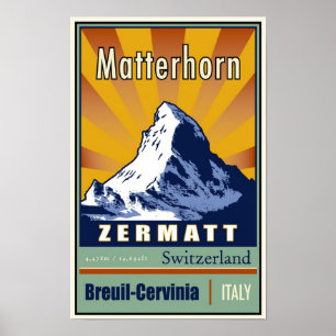 Zwitserland Poster
