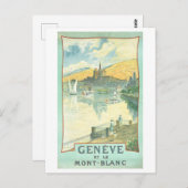 Zwitserland Reizen Briefkaart (Voorkant / Achterkant)