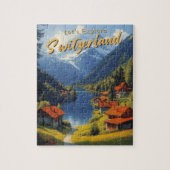Zwitserland reizen Legpuzzel (Verticaal)