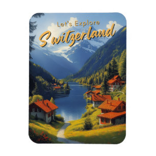 Zwitserland reizen Magneet