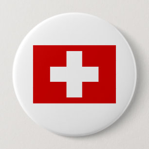 Zwitserland Ronde Button 4,0 Cm