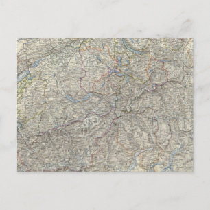 Zwitserland, Savoy, Piemonte Briefkaart
