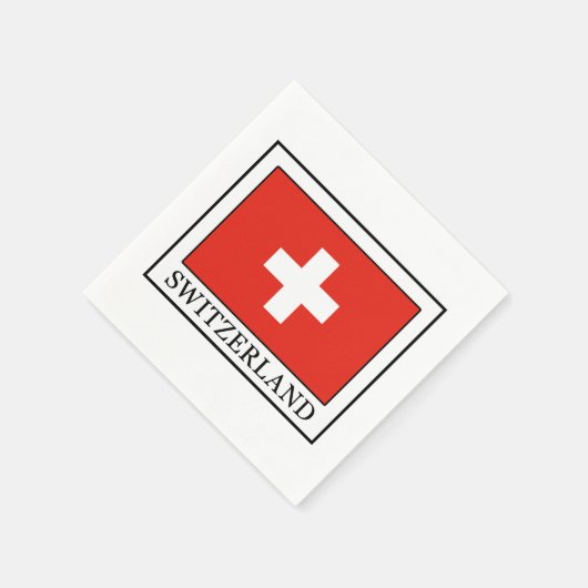 Zwitserland Servetten (Hoek)