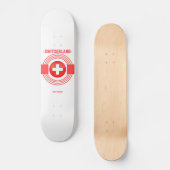 Zwitserland Skateboard (Voorkant)