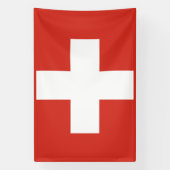Zwitserland Spandoek (Verticaal)