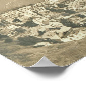  Zwitserland, St. Moritz en het meer van 1906 Poster (Hoek)