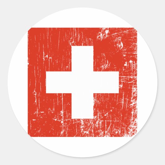 Zwitserland Sticker (Voorkant)