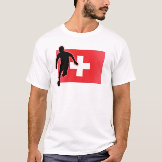 Zwitserland Striker 4 T-shirt (Voorkant)