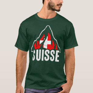 Zwitserland Suisse Matterhorn T-shirt