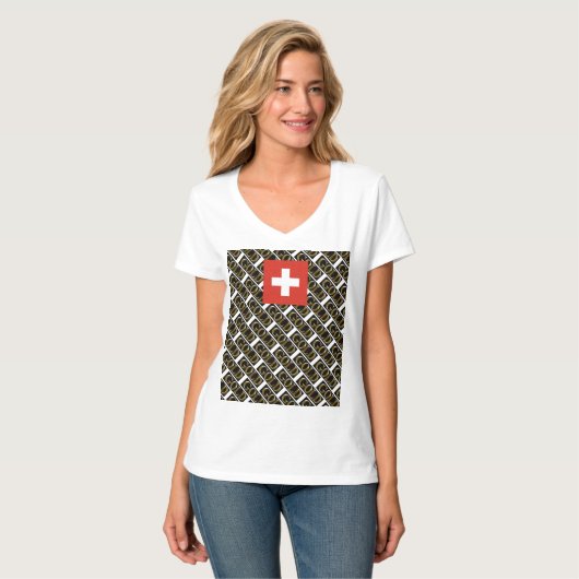 ZWITSERLAND T-SHIRT (Voorkant volledig)