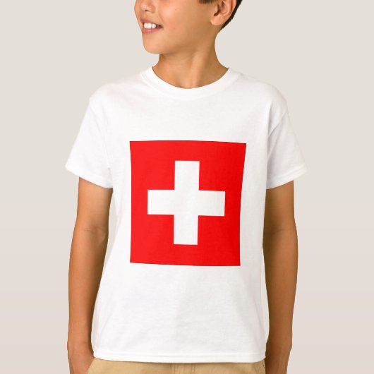 Zwitserland T-shirt (Voorkant)