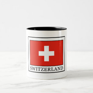 Zwitserland Tweekleurige Koffiemok