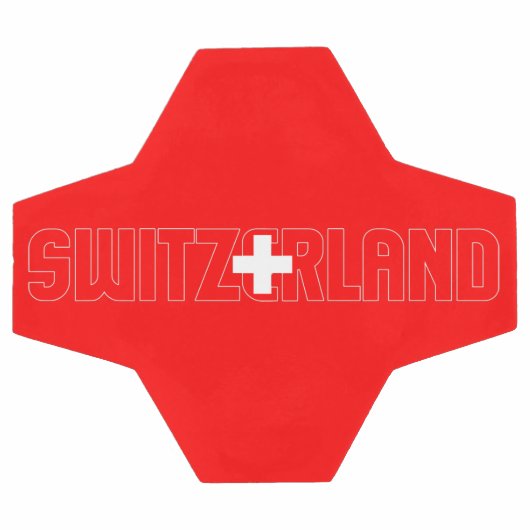 Zwitserland Vlag Schattig Patriottisch Voetbal (Enkel)