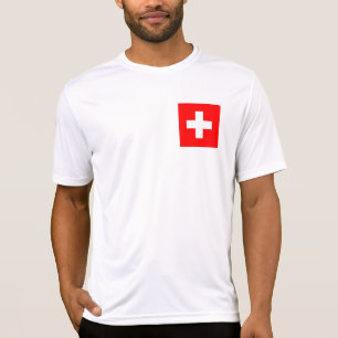 Zwitserland Vlag T-shirt