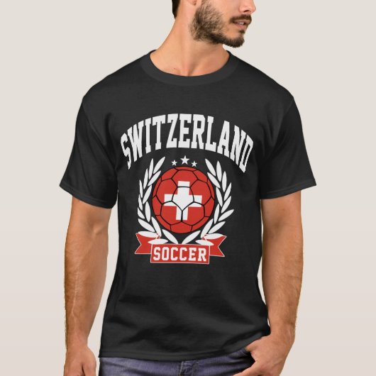 Zwitserland Voetbal T-shirt (Voorkant)