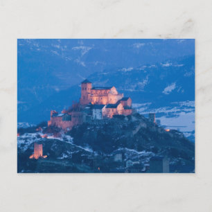 ZWITSERLAND, Wallis/Valais, SION: Basilique de Briefkaart