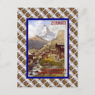 Zwitserland, Zermatt Briefkaart