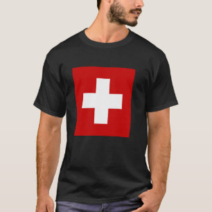 ZWITSERLAND ZWITSERLAND SCHWEIZ EUROPA SPORT VROUW T-SHIRT