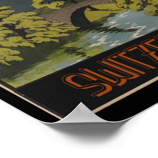 Zwitserland Zwitserland Zwitserland Zwitserland Al Poster (Hoek)