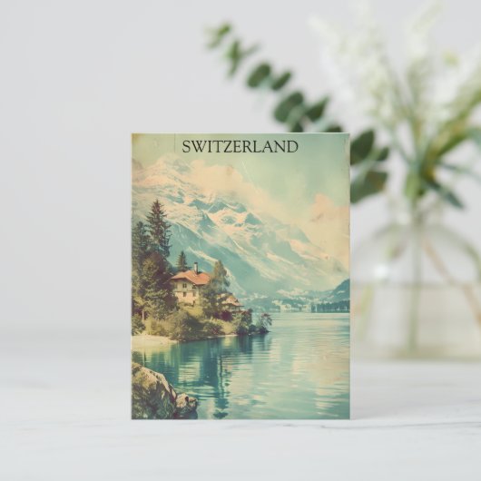 Zwitserland Zwitserland Zwitserland Zwitserland —  Briefkaart (Staand voorkant)