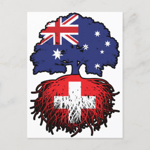 Zwitserland Zwitsers Australisch - Australië - boo Briefkaart