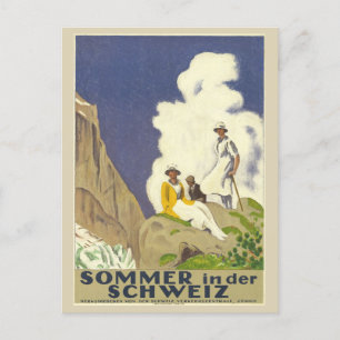 Zwitserland Zwitserse Alpen Zomerreizen Briefkaart