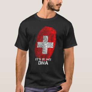 Zwitserland Zwitserse vlag - liefde T-shirt